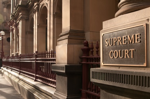 An image of the Supreme Court of Victoria.